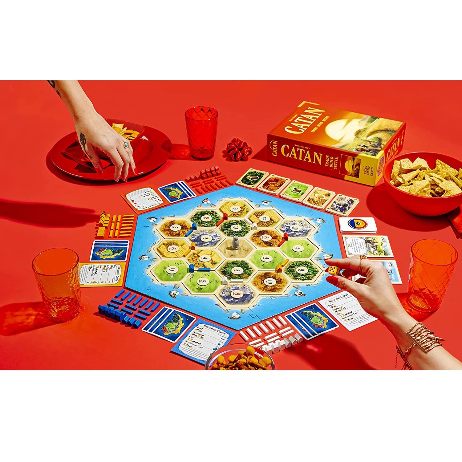 4659 Catan Board Game Extension Allowing a Total of 5 to 6 Players for The Catan Board Game | Family Board Game | Board Game for Adults and Family | Adventure Board Game (Pack of 1) DeoDap 4659 Catan Board Game Extension Allowing a Total of 5 to 6 Players for The Catan Board Game | Family Board Game | Board Game for Adults and Family | Adventure Board Game (Pack of 1) DeoDap